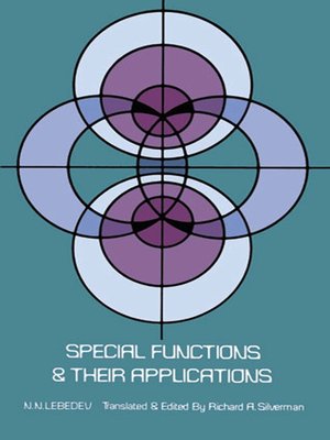 cover image of Special Functions & Their Applications